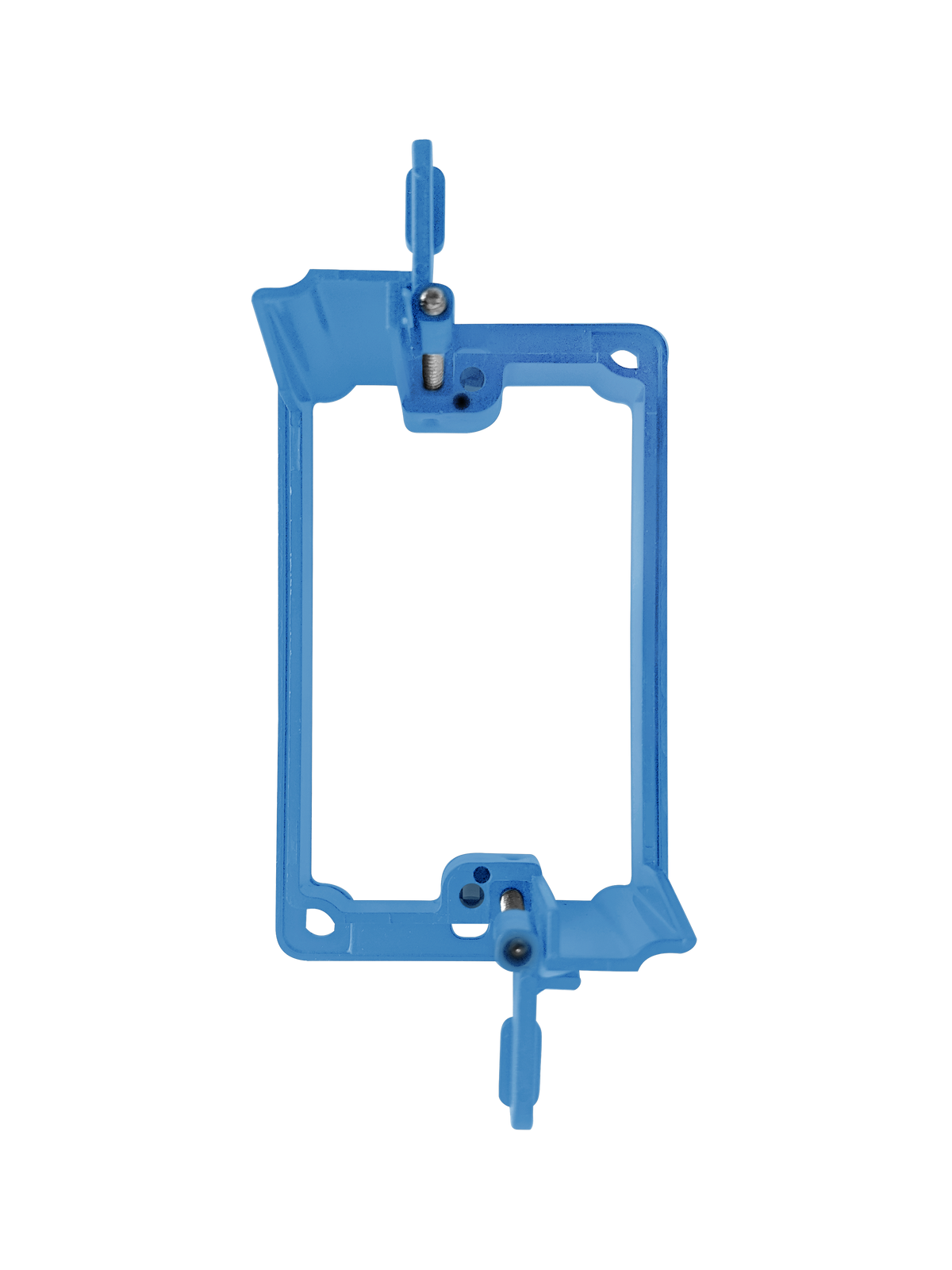 BestMounts Drywall Retrofit (Screw-On) 1-Gang Low Voltage Plastic Mounting Bracket | BLVP1