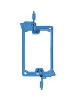 BestMounts Drywall Retrofit (Screw-On) 1-Gang Low Voltage Plastic Mounting Bracket | BLVP1