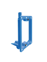 BestMounts Drywall Retrofit (Screw-On) 1-Gang Low Voltage Plastic Mounting Bracket | BLVP1