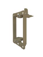BestMounts Drywall Retrofit (Screw-On) 1-Gang Low Voltage Plastic Mounting Bracket | BLVP1