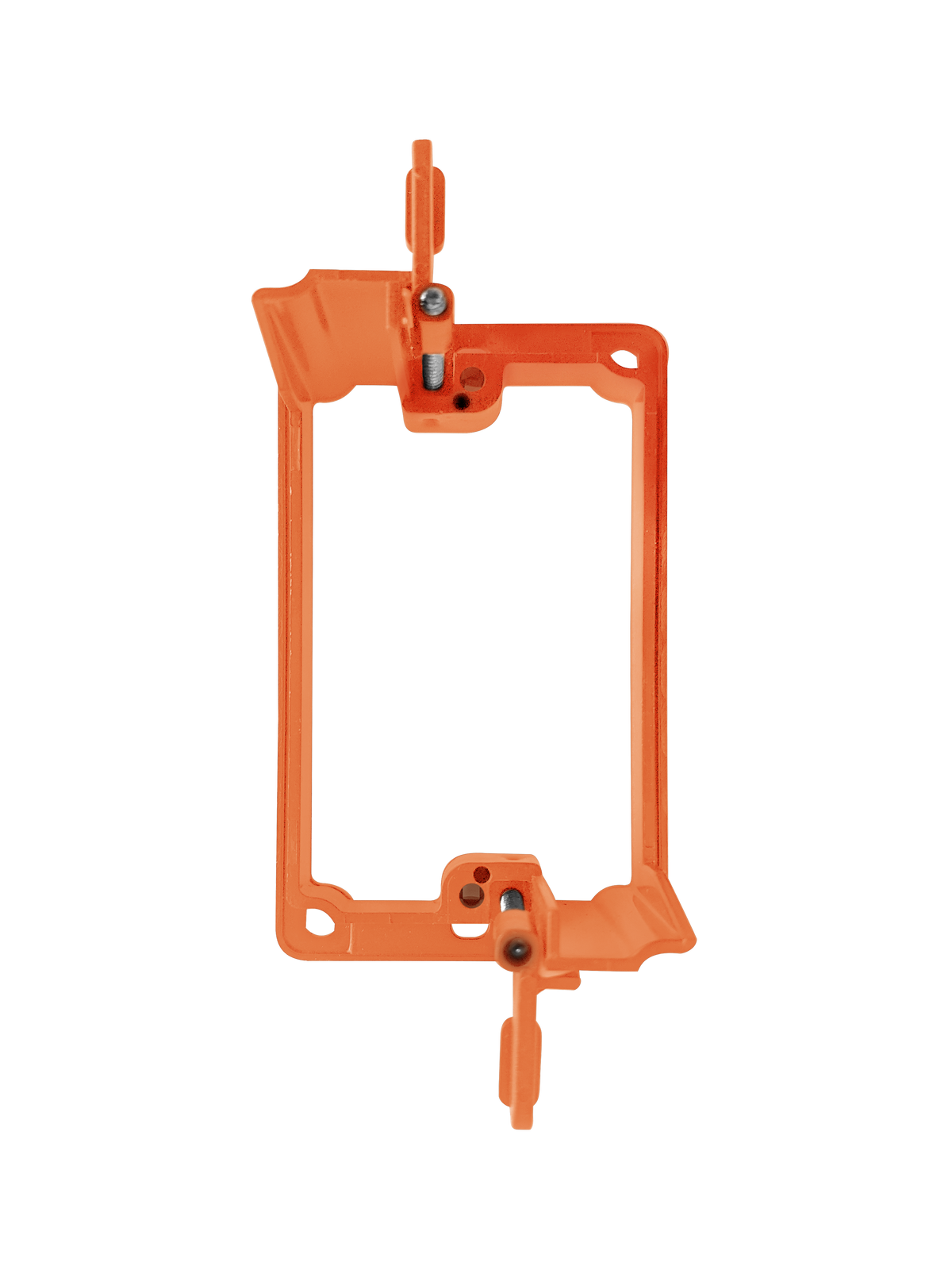 BestMounts Drywall Retrofit (Screw-On) 1-Gang Low Voltage Plastic Mounting Bracket | BLVP1