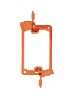 BestMounts Drywall Retrofit (Screw-On) 1-Gang Low Voltage Plastic Mounting Bracket | BLVP1
