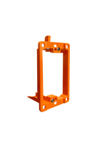 BestMounts Drywall Retrofit (Screw-On) 1-Gang Low Voltage Plastic Mounting Bracket | BLVP1