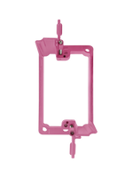 BestMounts Drywall Retrofit (Screw-On) 1-Gang Low Voltage Plastic Mounting Bracket | BLVP1
