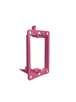 BestMounts Drywall Retrofit (Screw-On) 1-Gang Low Voltage Plastic Mounting Bracket | BLVP1