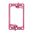 BestMounts Drywall Retrofit (Screw-On) 1-Gang Low Voltage Plastic Mounting Bracket | BLVP1