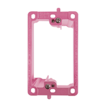 BestMounts Drywall Retrofit (Screw-On) 1-Gang Low Voltage Plastic Mounting Bracket | BLVP1