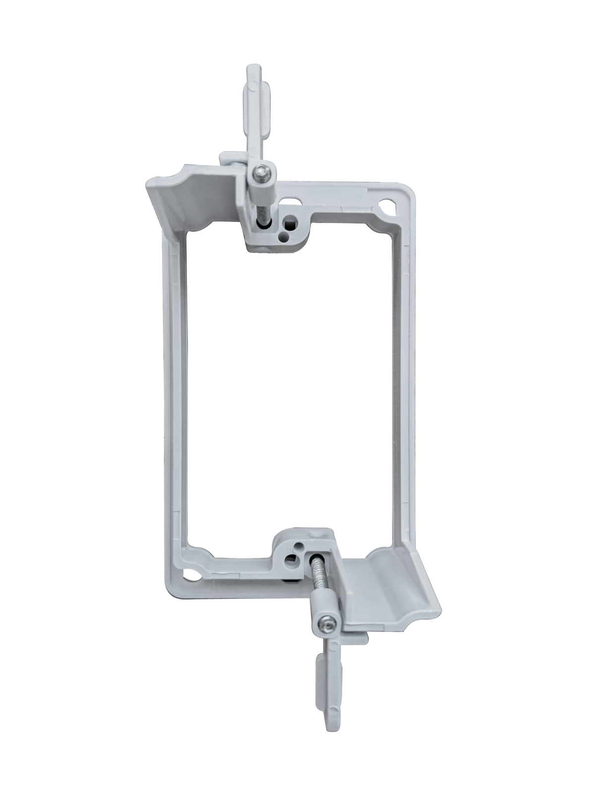 BestMounts Drywall Retrofit (Screw-On) 1-Gang Low Voltage Plastic Mounting Bracket | BLVP1
