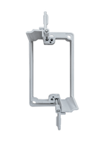 BestMounts Drywall Retrofit (Screw-On) 1-Gang Low Voltage Plastic Mounting Bracket | BLVP1