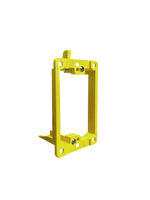 BestMounts Drywall Retrofit (Screw-On) 1-Gang Low Voltage Plastic Mounting Bracket | BLVP1