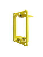 BestMounts Drywall Retrofit (Screw-On) 1-Gang Low Voltage Plastic Mounting Bracket | BLVP1