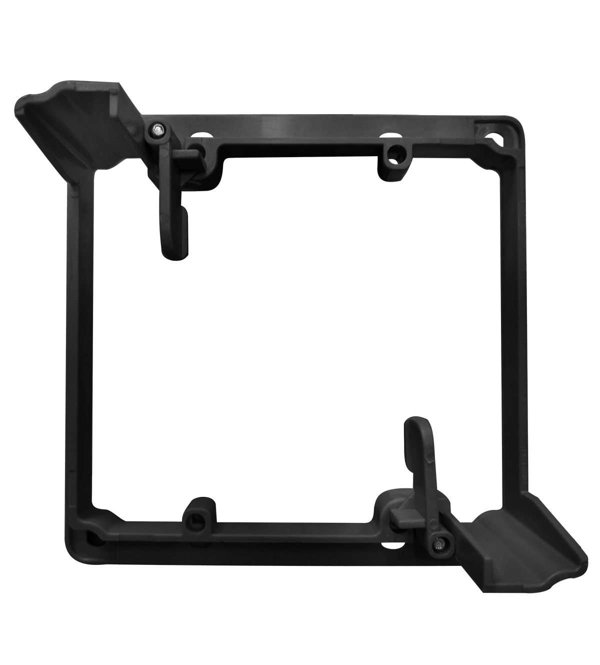 BestMounts Drywall Retrofit (Screw-On) 2-Gang Low Voltage Mounting Bracket | BLVP2