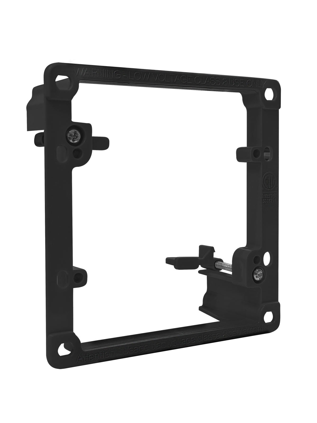 BestMounts Drywall Retrofit (Screw-On) 2-Gang Low Voltage Mounting Bracket | BLVP2