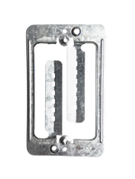 BestMounts Drywall Retrofit (Screw-On) 1-Gang Low Voltage Metal Mounting Bracket | BLVS1