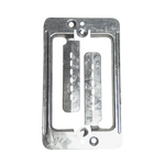 BestMounts Drywall Retrofit (Screw-On) 1-Gang Low Voltage Metal Mounting Bracket | BLVS1