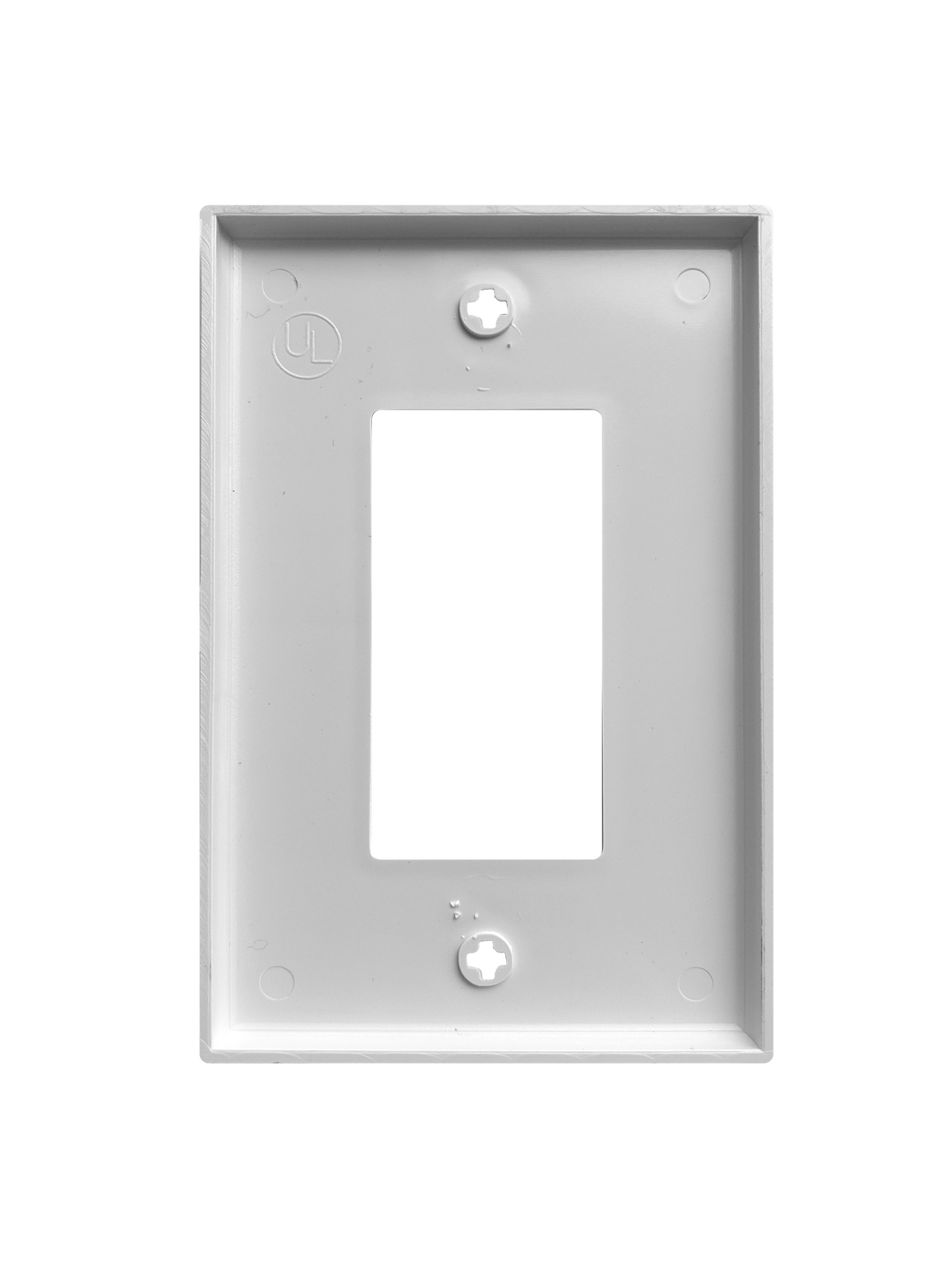 BestMounts Decorator Frame 1-Gang Wall Plate | BLVWPW1