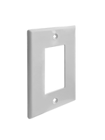 BestMounts Decorator Frame 1-Gang Wall Plate | BLVWPW1