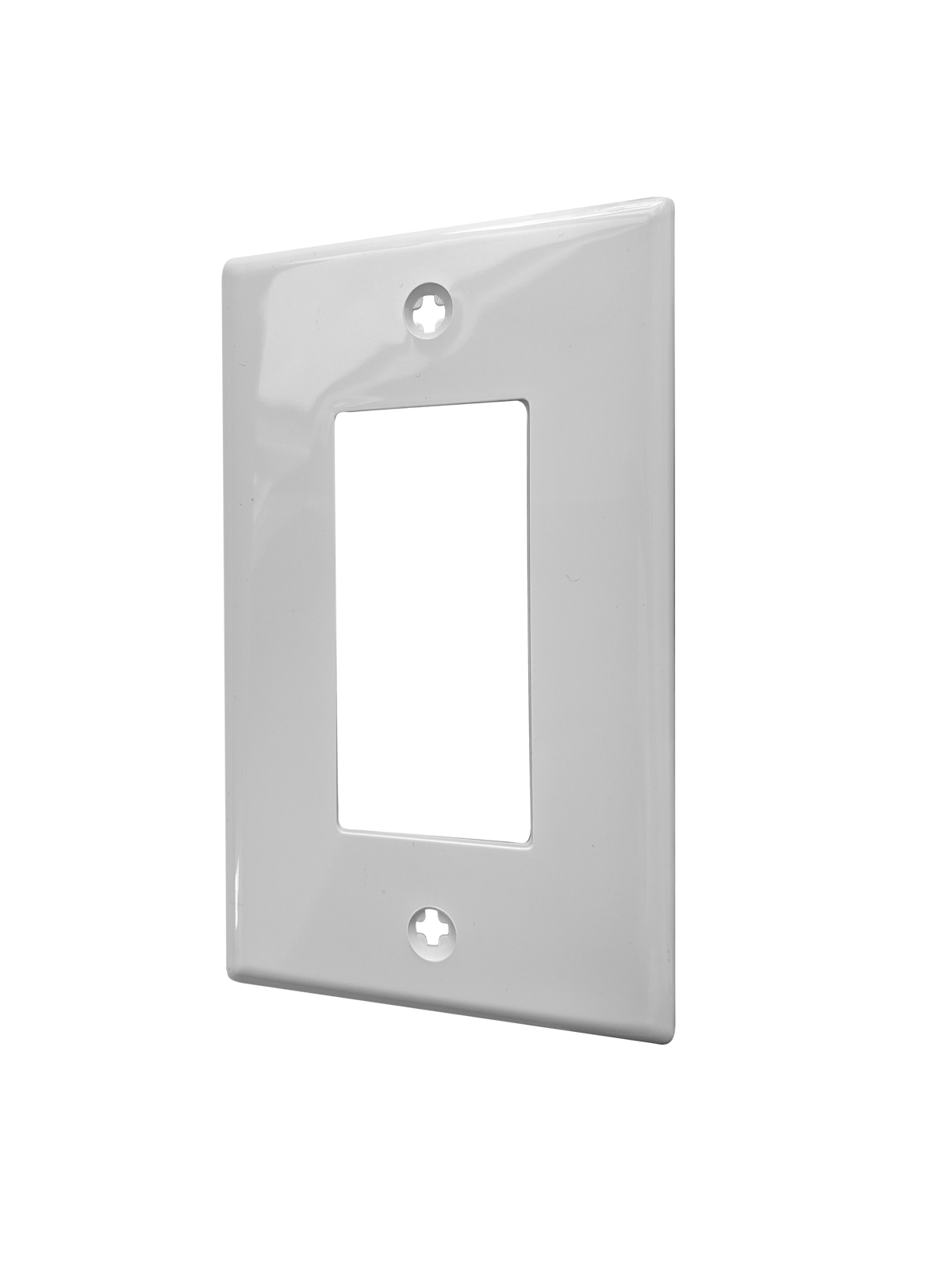 BestMounts Decorator Frame 1-Gang Wall Plate | BLVWPW1