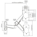 BestMounts Interactive Counterbalance Full-motion Tv Wall Mount (BLM-521)