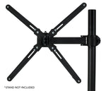 BestMounts VESA Adapter Mount Bracket Kit for Non VESA HP ACER Samsung Dell Asus Monitors 19 to 37 inch VESA 75x75 and VESA 100x100, Black (BNVKIT-15)