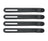 BestMounts VESA Adapter Mount Bracket Kit for Non VESA HP ACER Samsung Dell Asus Monitors 19 to 37 inch VESA 75x75 and VESA 100x100, Black (BNVKIT-15)
