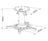 BestMounts Projector Mount - Black (BPM-003)