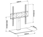 BestMounts Universal Table Top TV Stand / Base Mount fits 32-55 inch up to 35KG/77lbs for LED, LCD (BUM-303)