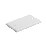 BestMounts Blank 1-Gang Wall Plate | BVMBPW1
