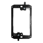 BestMounts Drywall Retrofit (Screw-On) 1-Gang Low Voltage Plastic Mounting Bracket | BVMLV1