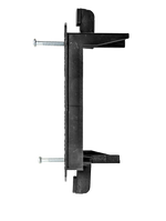 BestMounts Drywall Retrofit (Screw-On) 1-Gang Low Voltage Plastic Mounting Bracket | BVMLV1