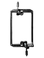 BestMounts Drywall Retrofit (Screw-On) 1-Gang Low Voltage Plastic Mounting Bracket | BVMLV1