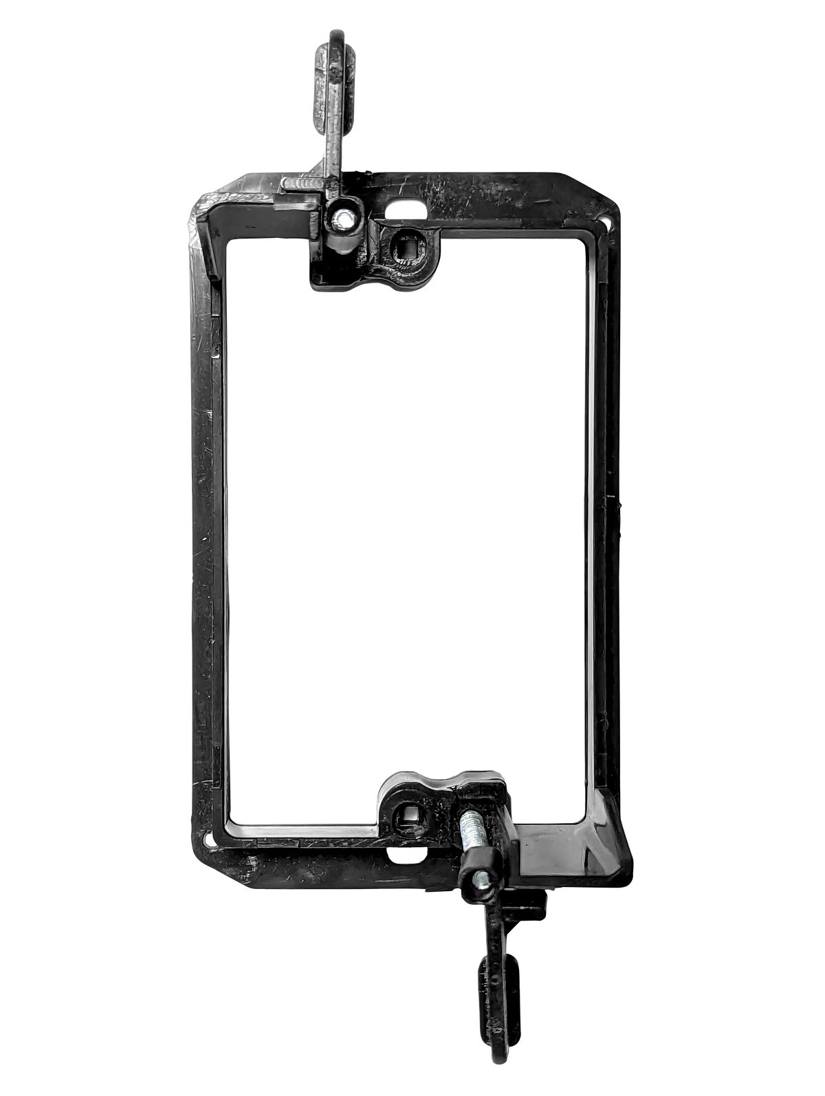 BestMounts Drywall Retrofit (Screw-On) 1-Gang Low Voltage Plastic Mounting Bracket | BVMLV1