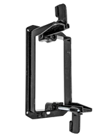 BestMounts Drywall Retrofit (Screw-On) 1-Gang Low Voltage Plastic Mounting Bracket | BVMLV1