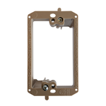 BestMounts Drywall Retrofit (Screw-On) 1-Gang Low Voltage Plastic Mounting Bracket | BVMLV1