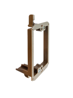 BestMounts Drywall Retrofit (Screw-On) 1-Gang Low Voltage Plastic Mounting Bracket | BVMLV1