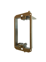 BestMounts Drywall Retrofit (Screw-On) 1-Gang Low Voltage Plastic Mounting Bracket | BVMLV1