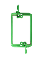 BestMounts Drywall Retrofit (Screw-On) 1-Gang Low Voltage Plastic Mounting Bracket | BVMLV1