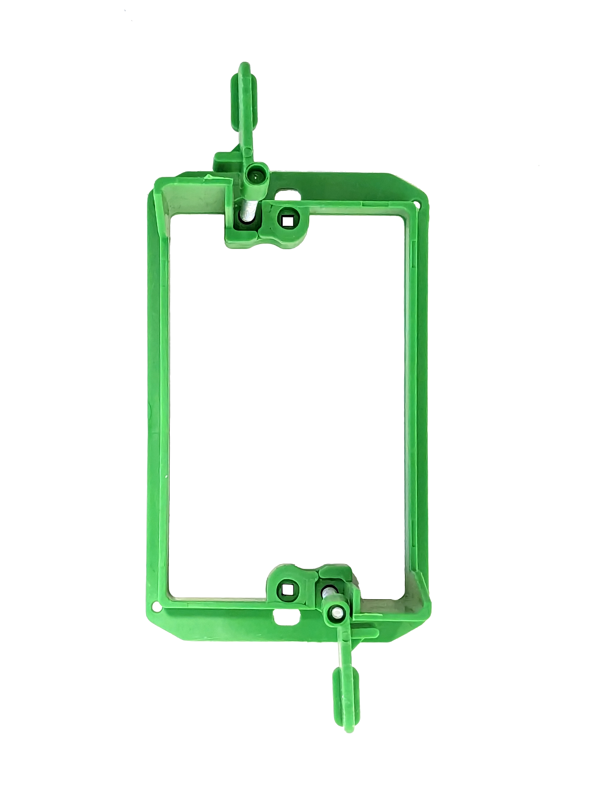 BestMounts Drywall Retrofit (Screw-On) 1-Gang Low Voltage Plastic Mounting Bracket | BVMLV1