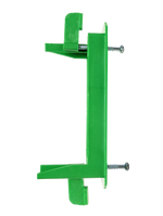 BestMounts Drywall Retrofit (Screw-On) 1-Gang Low Voltage Plastic Mounting Bracket | BVMLV1