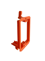 BestMounts Drywall Retrofit (Screw-On) 1-Gang Low Voltage Plastic Mounting Bracket | BVMLV1
