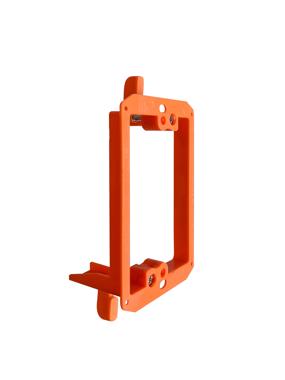 BestMounts Drywall Retrofit (Screw-On) 1-Gang Low Voltage Plastic Mounting Bracket | BVMLV1