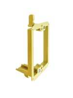 BestMounts Drywall Retrofit (Screw-On) 1-Gang Low Voltage Plastic Mounting Bracket | BVMLV1