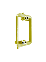 BestMounts Drywall Retrofit (Screw-On) 1-Gang Low Voltage Plastic Mounting Bracket | BVMLV1