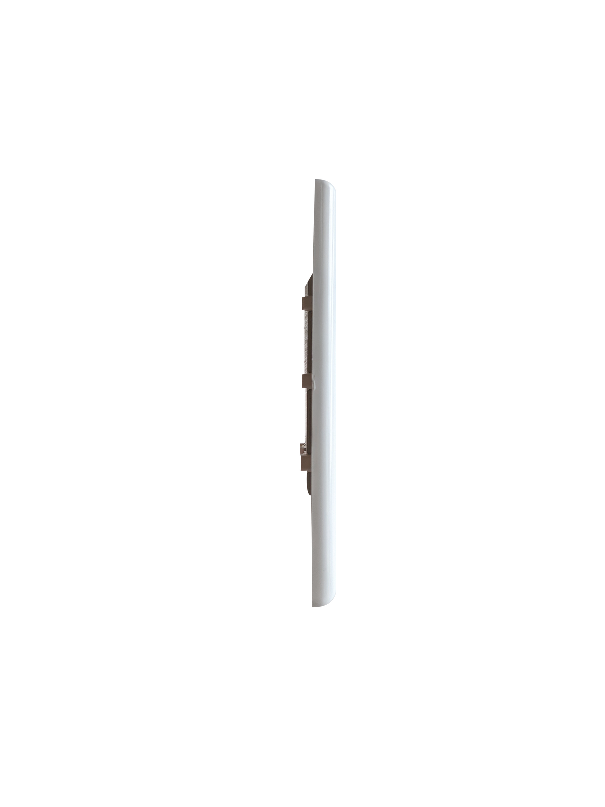 BestMounts Brush Decorator 1-Gang Cable Pass-Through Low Voltage Wall Plate | BWPBRUSH1