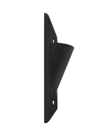 BestMounts Scoop (Outward) 1-Gang Cable Pass-Through Low Voltage Wall Plate | BWPON1