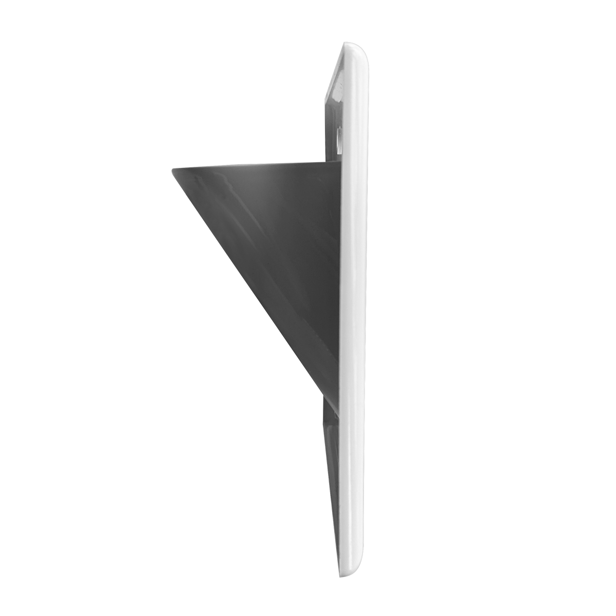 BestMounts Recessed (Inward) 2-Gang Cable Pass-Through Low Voltage Wall Plate | BWPW2