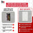 BestMounts Blank 1-Gang Wall Plate – Single Gang Blank Cover Plate | BVMBPW1