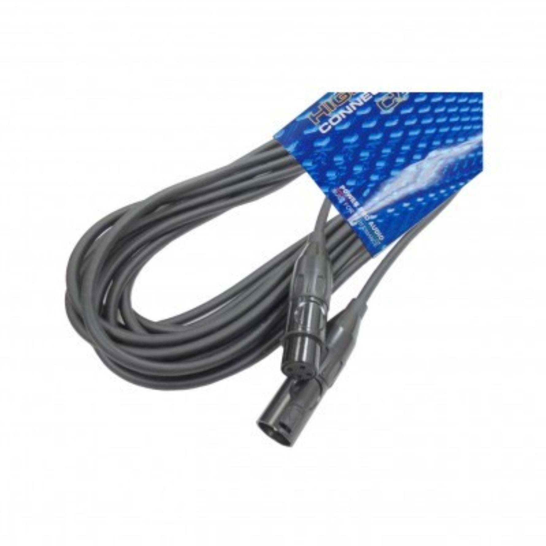 XLR(3-Pin) Female to Male Audio Cable – 12 ft