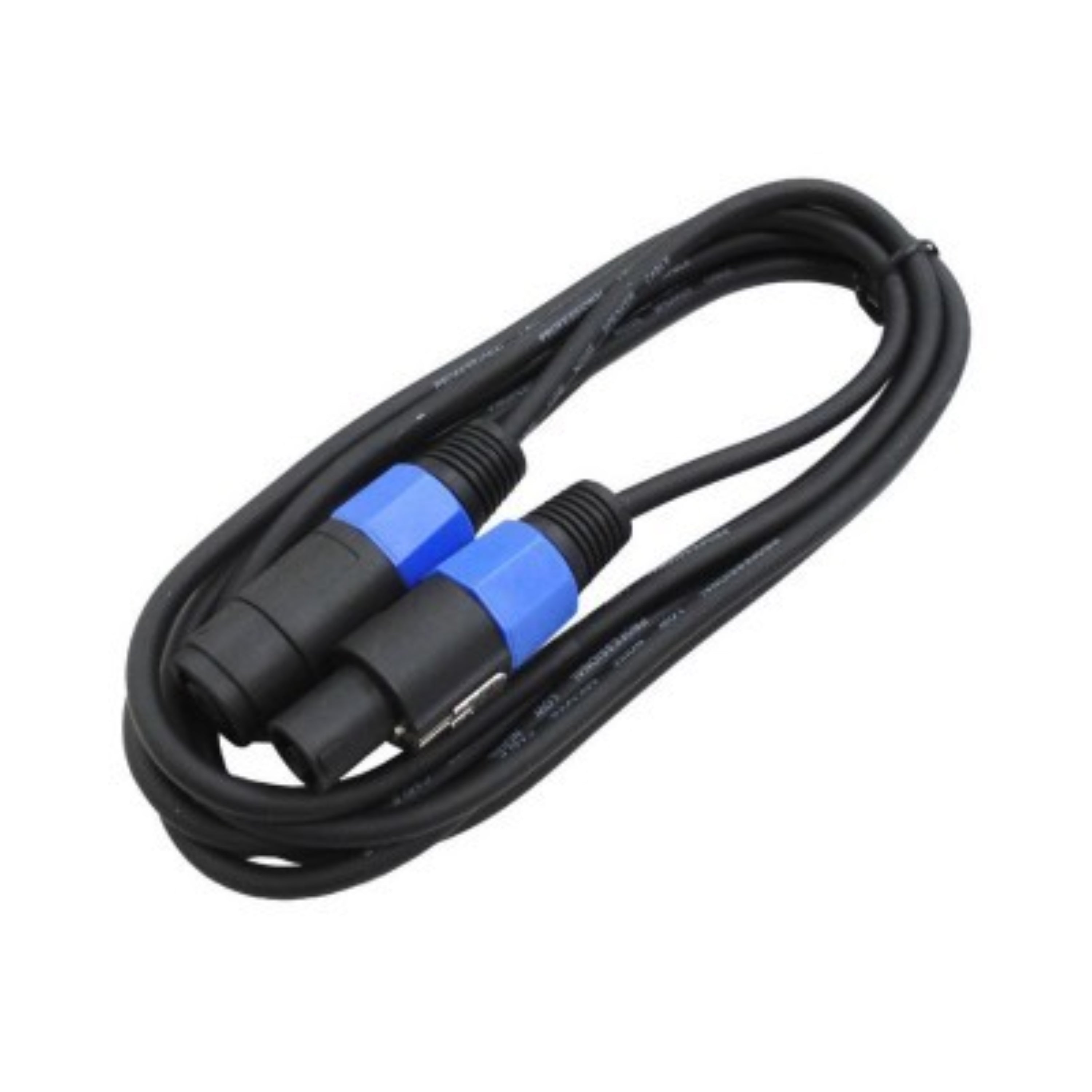 Speakon Female to Male Speaker Cable – High Power 7.0mm OD – 50ft