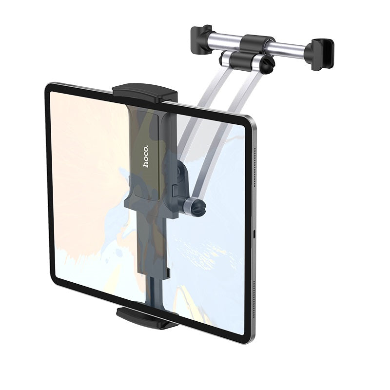 CA62 Support de voiture élégant pour appui-tête de voiture pour téléphones portables et tablettes de 110 mm à 255 mm.